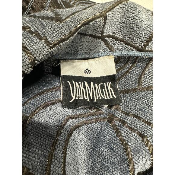 Yak Magik Women’s Jacket Embroidered Embellished Metallic Artsy Boho Nepal M/L - Picture 3 of 16